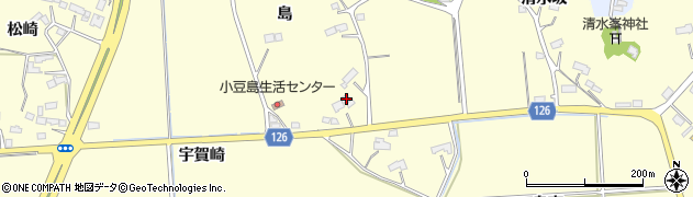 宮城県名取市愛島小豆島島30周辺の地図