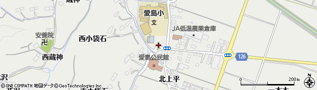 宮城県名取市愛島笠島東蔵神周辺の地図