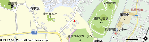宮城県名取市愛島小豆島片平山周辺の地図