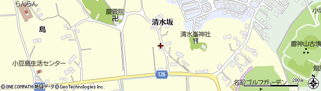 宮城県名取市愛島小豆島島東99周辺の地図