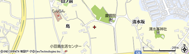宮城県名取市愛島小豆島島東41周辺の地図