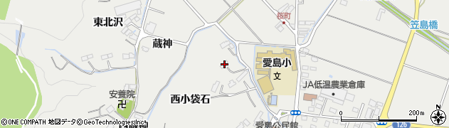宮城県名取市愛島笠島西小袋石47周辺の地図