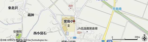 宮城県名取市愛島笠島東蔵神22周辺の地図