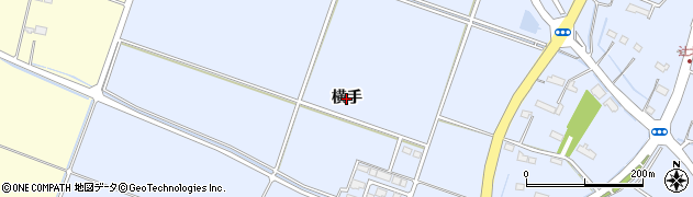 宮城県名取市杉ケ袋（横手）周辺の地図