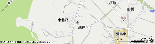 宮城県名取市愛島笠島蔵神10周辺の地図