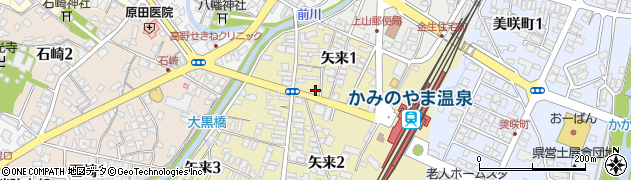 朝日新聞サービスアンカーＡＳＡかみのやま周辺の地図