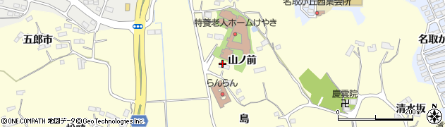 宮城県名取市愛島小豆島周辺の地図