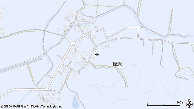 〒959-3427 新潟県村上市松沢の地図