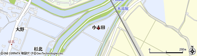 宮城県名取市杉ケ袋（小古田）周辺の地図