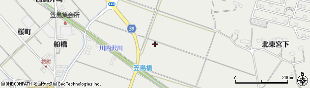 宮城県名取市愛島笠島（本岩）周辺の地図