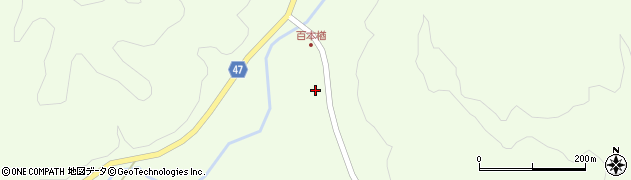 宮城県川崎町（柴田郡）前川（内林山）周辺の地図