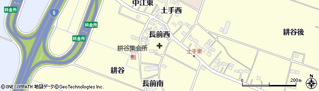 宮城県名取市下増田長前西7周辺の地図