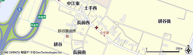 宮城県名取市下増田（土手東）周辺の地図