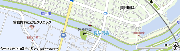 宮城県名取市下増田（下庚田）周辺の地図