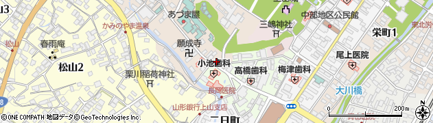 長沢パーマ周辺の地図