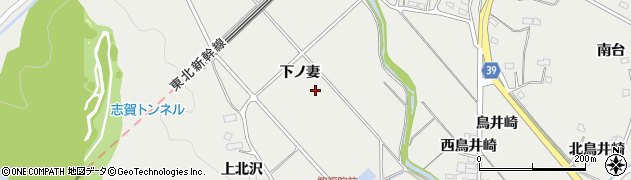 宮城県名取市愛島笠島（下ノ妻）周辺の地図