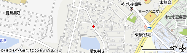 宮城県名取市愛の杜周辺の地図