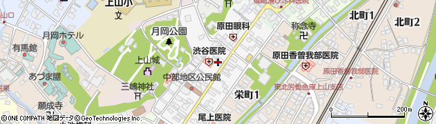 会田陶器店周辺の地図