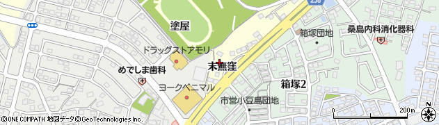 宮城県名取市愛島小豆島（末無窪）周辺の地図