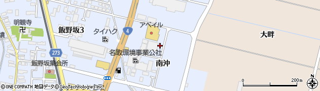 宮城県名取市飯野坂（南沖）周辺の地図