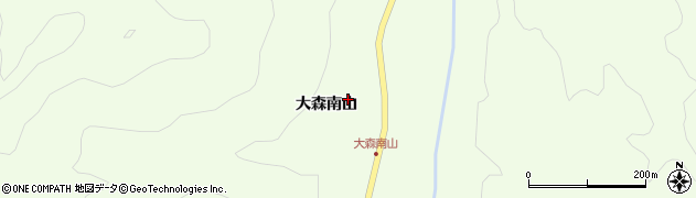 宮城県川崎町（柴田郡）前川（大森南山）周辺の地図