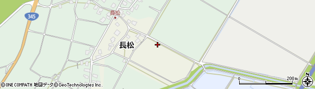 新潟県村上市長松周辺の地図