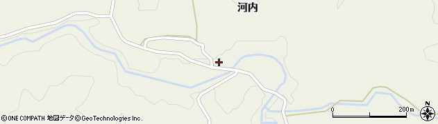 新潟県村上市河内769周辺の地図
