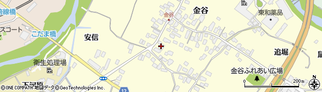 株式会社奥村油店　金谷配送センター周辺の地図