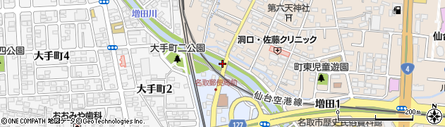 増田橋周辺の地図