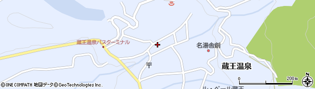 山形県山形市蔵王温泉29周辺の地図