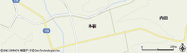 宮城県柴田郡村田町菅生本宿周辺の地図