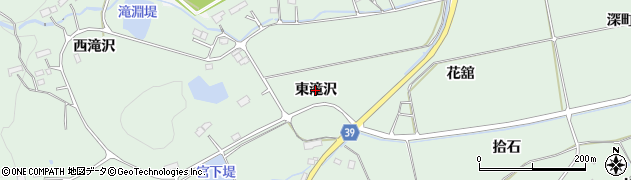 宮城県名取市愛島塩手（東滝沢）周辺の地図