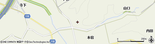 宮城県村田町（柴田郡）菅生（下宿）周辺の地図