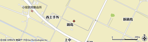 宮城県名取市小塚原鍋島周辺の地図