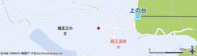 山形県山形市蔵王温泉746周辺の地図