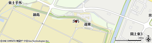 宮城県名取市小塚原汐朽周辺の地図