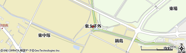 宮城県名取市小塚原（東土手外）周辺の地図
