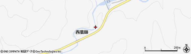 宮城県名取市高舘川上西薬師周辺の地図