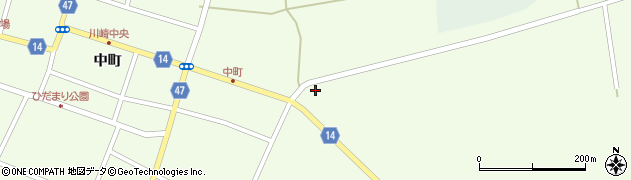 宮城県川崎町（柴田郡）前川（中道南）周辺の地図