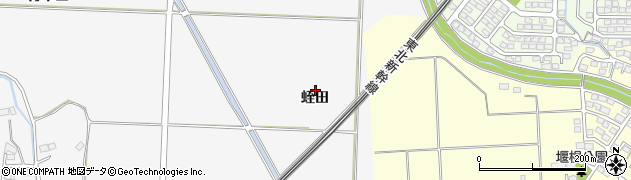 宮城県名取市高舘川上（蛭田）周辺の地図