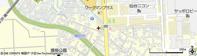 忍家 名取店周辺の地図
