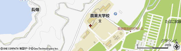宮城県農業大学校　教務部周辺の地図