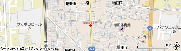 増田四丁目周辺の地図