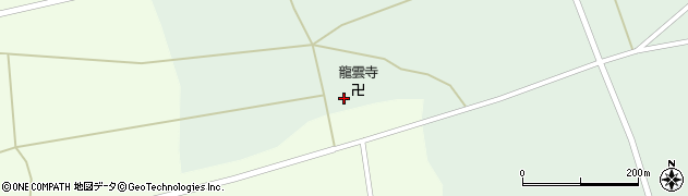 宮城県川崎町（柴田郡）小野（龍雲寺前）周辺の地図