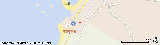 新潟県佐渡市北立島1143周辺の地図