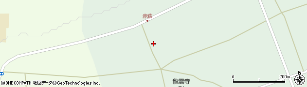 宮城県柴田郡川崎町小野赤萩道上周辺の地図