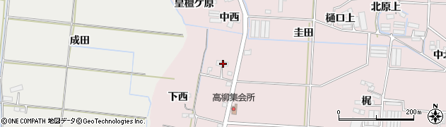 宮城県名取市高柳下西12周辺の地図