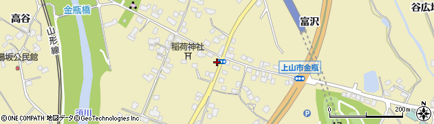 蔵王理容所周辺の地図