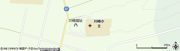 川崎町役場　川崎児童教室周辺の地図