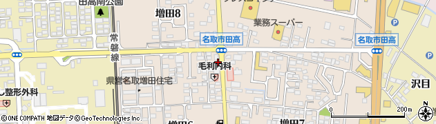 増田六丁目周辺の地図